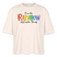 PRIDE 'REGENBOGENSCHAF'-Frauen Boxy Bio-T-Shirt - Naturweiß