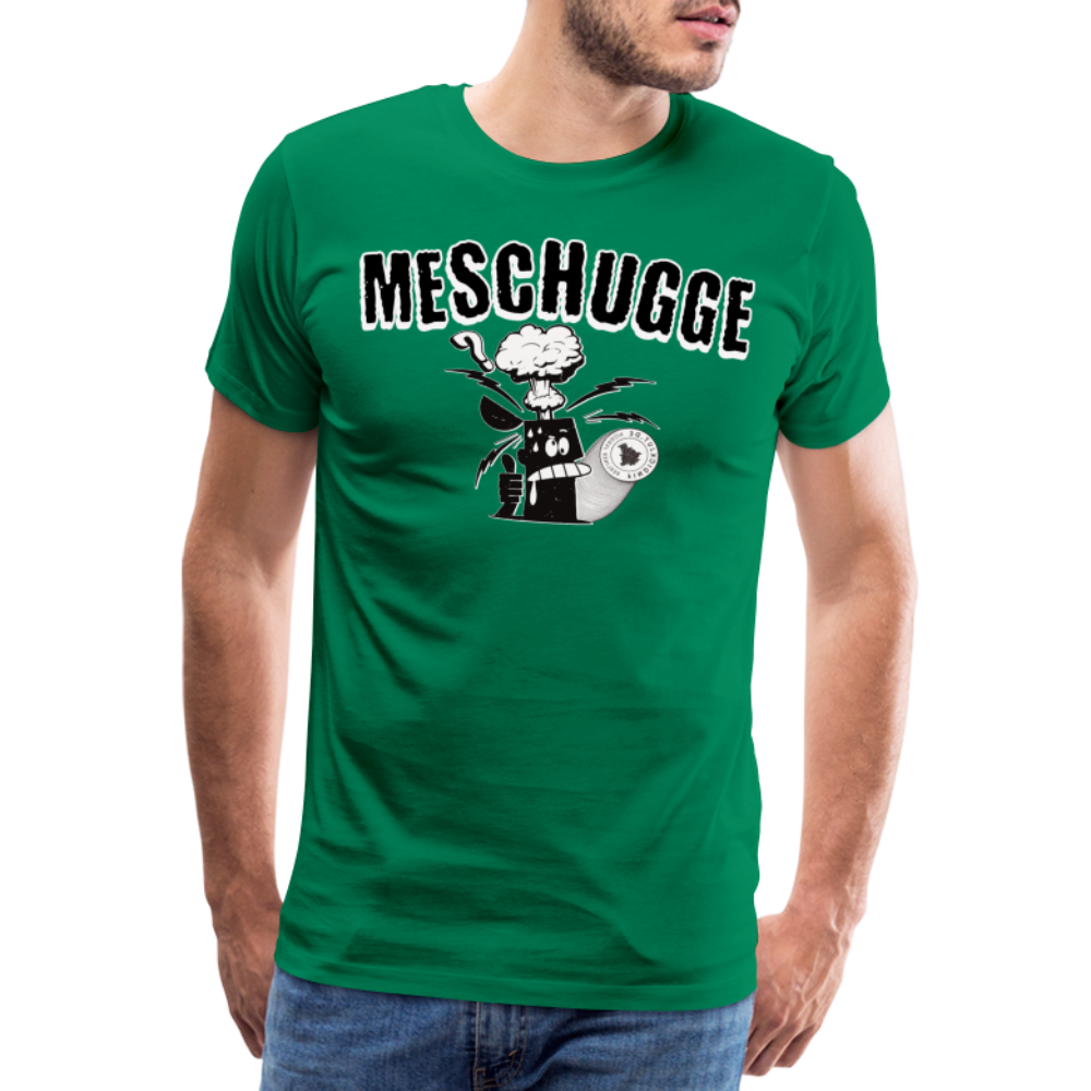 MESCHUGGE - Männer Premium T-Shirt - Kelly Green