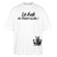 ICK HAB DIE FAXEN DICKE!Oversized Unisex Bio T-Shirt - Weiß
