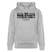 Berliner Spruch-NICH ANJESCHISSN-Unisex Bio-Hoodie - Grau meliert