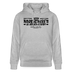 Berliner Spruch-NICH ANJESCHISSN-Unisex Bio-Hoodie - Grau meliert