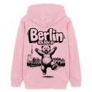 Berlin Souvenir-Teenager Bio-Hoodie-BERLIN ICK LIEBE DIR - Hellrosa