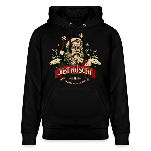JIBT NÜSCHT - Unisex Bio-Hoodie - Schwarz