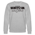 VERFATZ DA VOM JELÄNDE-Unisex Bio-Sweatshirt - Grau meliert