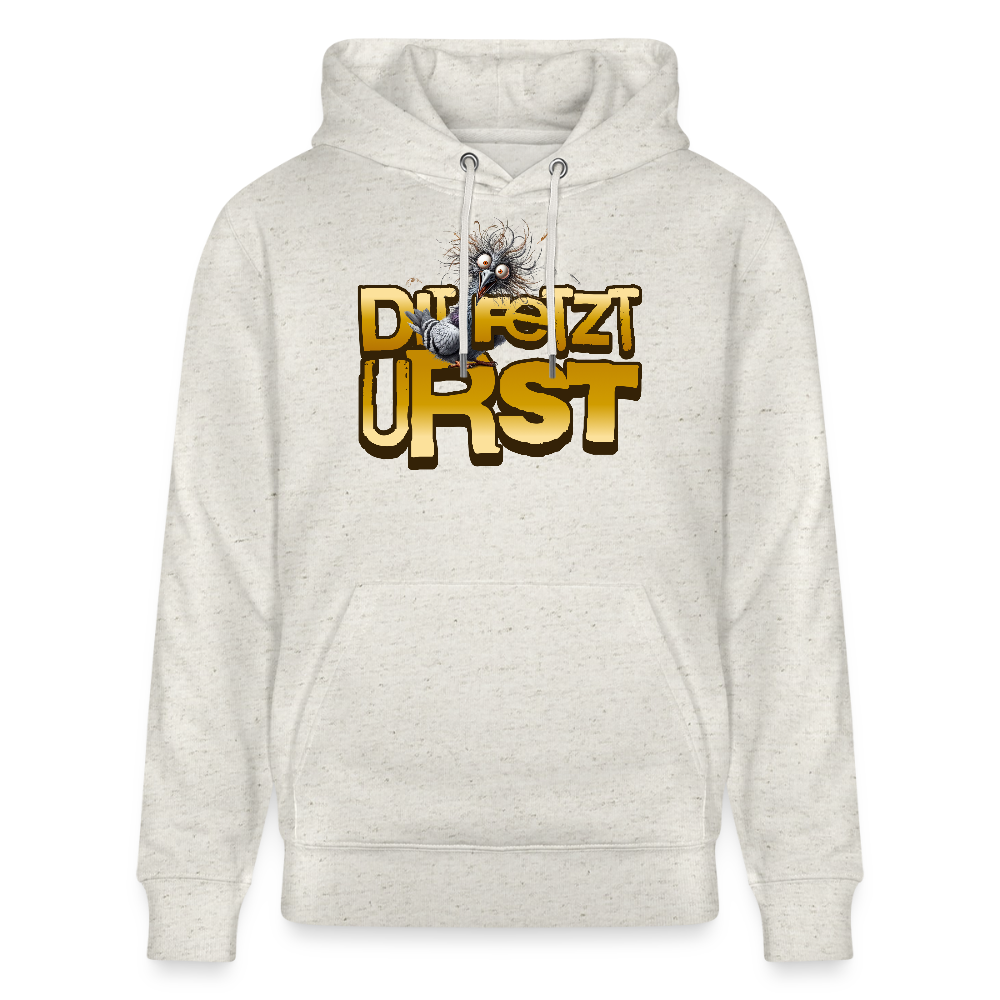 DIT FETZT URST - Unisex Bio-Hoodie - Beige meliert