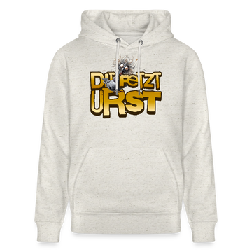 DIT FETZT URST - Unisex Bio-Hoodie - Beige meliert