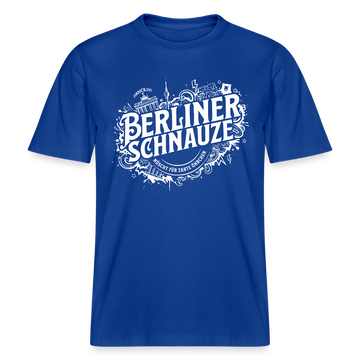 BERLINER SCHNAUZE-RELAXED FIT Unisex BIO T-Shirt - Dunkelblau