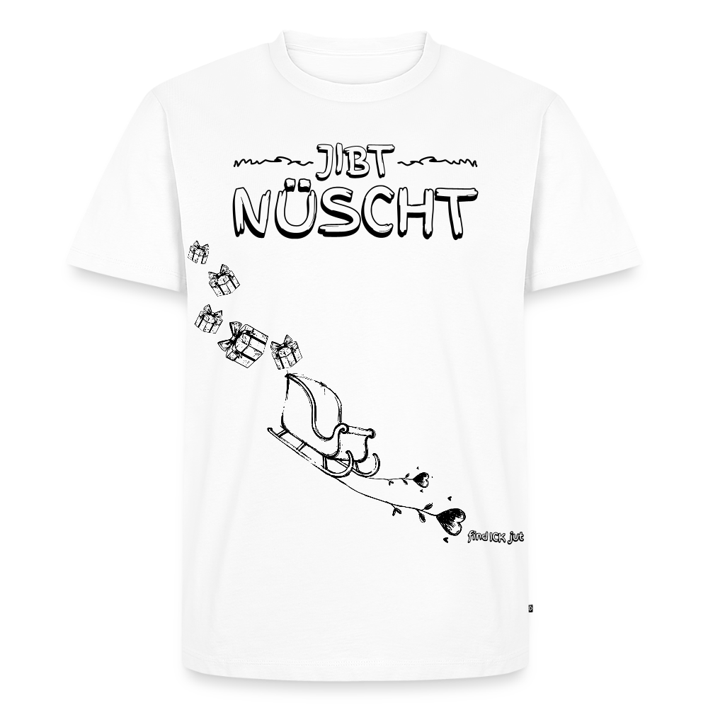 Weihnachten in Berlin 25-Männer Premium Bio T-Shirt - Weiß