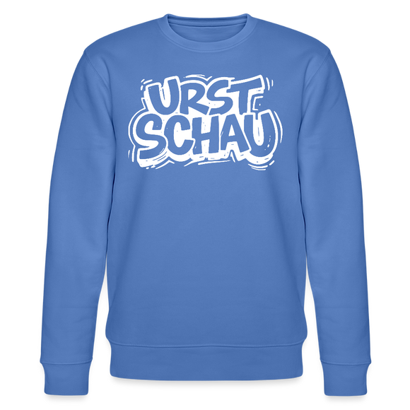 Ostalgie-Unisex Bio-Sweatshirt II - URST SCHAU - Blau