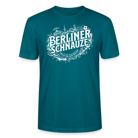 BERLINER SCHNAUZE-Unisex T-Shirt BIO - Ozeanblau