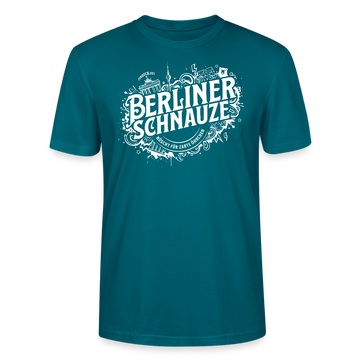 BERLINER SCHNAUZE-Unisex T-Shirt BIO - Ozeanblau