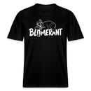 BLÜMERANT-RELAXED FIT Unisex Organic T-Shirt mit echt Berliner Schnauze - Schwarz