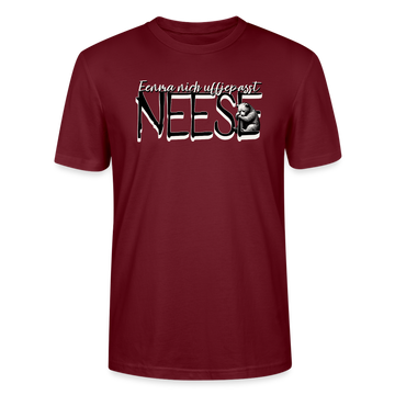 NEESE-Unisex Bio T-Shirt - Burgunderrot