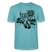 ICK LACH MIR N AST - Schmal geschnittenes Bio-Unisex-T-Shirt mit Berliner Bär - Pastelltürkis