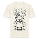 Berliner Sommer-IS DIT NE DEMSE-RELAXED FIT Unisex Organic T-Shirt - Naturweiß 