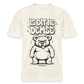 Berliner Sommer-IS DIT NE DEMSE-RELAXED FIT Unisex Organic T-Shirt - Naturweiß 