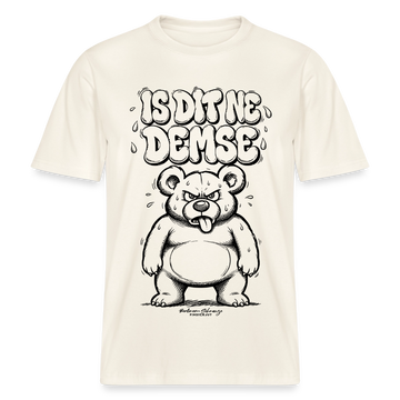 Berliner Sommer-IS DIT NE DEMSE-RELAXED FIT Unisex Organic T-Shirt - Naturweiß 