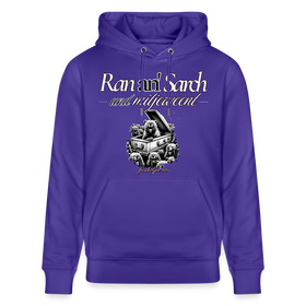 Ran an Sarch-Unisex Bio-Hoodie II - Purple Love 