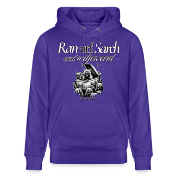 Ran an Sarch-Unisex Bio-Hoodie II - Purple Love 