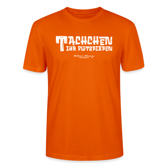 Berliner Begrüssung-TACHCHEN IHR FLITZPIEPEN-Unisex T-Shirt - Tieforange
