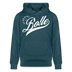 ICK FREU MA WIE BOLLE-Unisex Bio-Hoodie - Dunkles Petrol