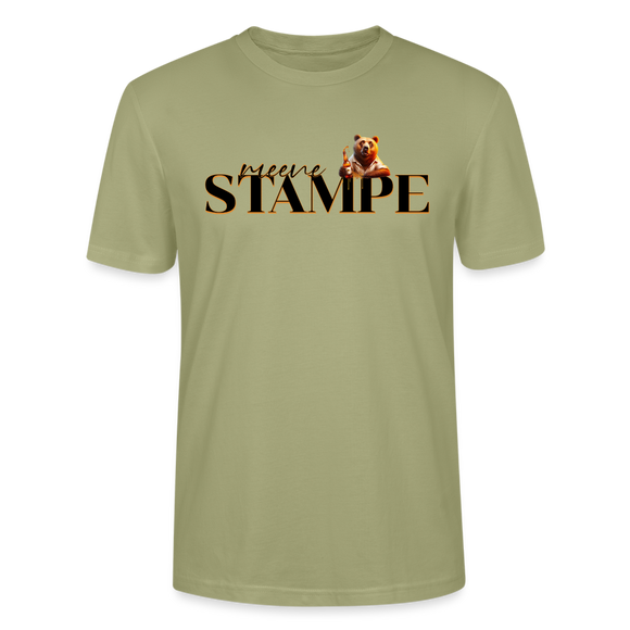 STAMPE-Unisex BIO T-Shirt - Nebelgrün