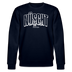 NÜSCHT 2025-Unisex Bio-Sweatshirt mit Berliner Schnauze - Navy