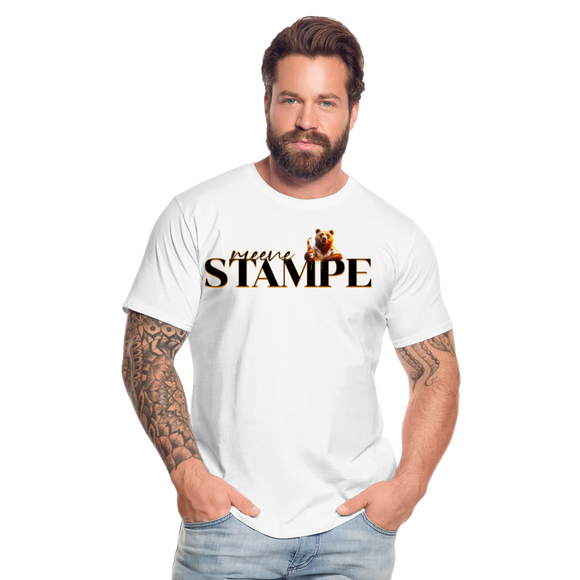 STAMPE-Männer Premium Bio T-Shirt - Weiß