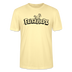Berlin Shirt-schwarzer Brustprint im Cartoon-Style- lustiger Vogel rennt über Schriftzug 'FLITZPIEPE'-Unisex T-Shirt für leicht verpeilte Vögel - Creme