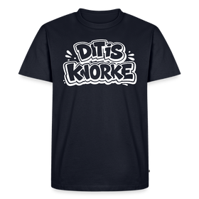 DIT IS KNORKE-Männer Premium BIO T-Shirt - Navy