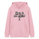 ICK BIN DA-Teenager Bio-Hoodie - Hellrosa
