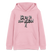 ICK BIN DA-Teenager Bio-Hoodie - Hellrosa