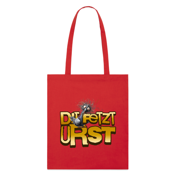 DIT FETZT URST - Bio-Stoffbeutel - Rot