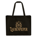 LAUBENPIEPER-recycelter Shopping Bag - Schwarz
