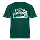 DIT IS KNORKE-RELAXED FIT Unisex bio T-Shirt - Forest