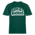 DIT IS KNORKE-RELAXED FIT Unisex bio T-Shirt - Forest