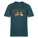 LATSCH UND BOMMEL - Relaxed Fit Unisex Bio-T-Shirt - Dunkles Petrol