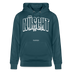 NÜSCHT MUSS ICK -Unisex Bio-Hoodie-2025 - Dunkles Petrol