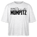MUMPITZ-Frauen Boxy Bio-T-Shirt - Weiß meliert