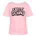 Ostalgie -Rundhals Frauen Bio-T-Shirt-URST SCHAU - Hellrosa