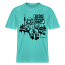 ICK LACH MIR N AST - RELAXED FIT Unisex Organic T-Shirt als Berlin Souvenir - Poolblau