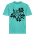ICK LACH MIR N AST - RELAXED FIT Unisex Organic T-Shirt als Berlin Souvenir - Poolblau