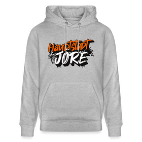 HAUPTSTADTJÖRE-Unisex Bio-Hoodie - Grau meliert