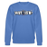 WAT IS'N?-Unisex Bio-Sweatshirt - Blau