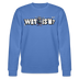 WAT IS'N?-Unisex Bio-Sweatshirt - Blau