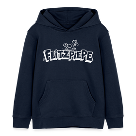 FLITZPIEPE-Kinder Bio-Hoodie 2026 - Navy
