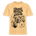 Kiffender Berliner Bär T-Shirt – Janz Berlin is eene Wolke-RELAXED FIT Unisex Organic - Hellgelb