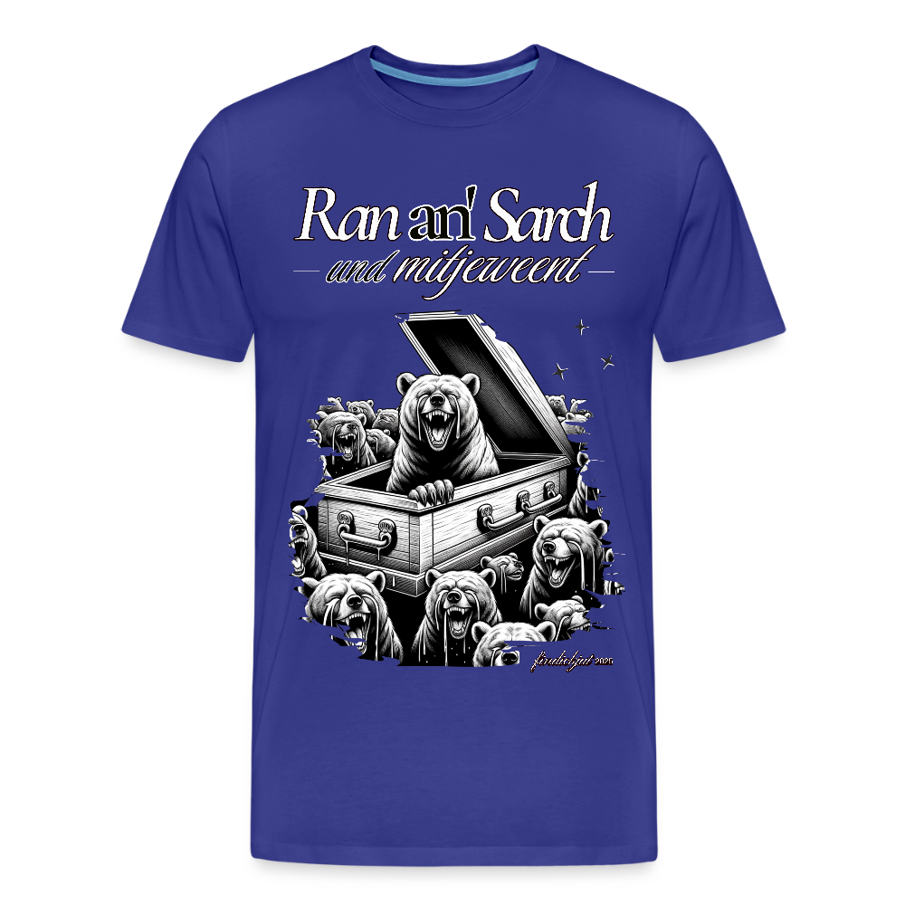 Ran an Sarch-Männer Premium Bio T-Shirt II - Königsblau