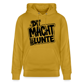 DIT MACHT URST LUNTE-Unisex Bio-Hoodie mit Berliner Schnauze - Ocker