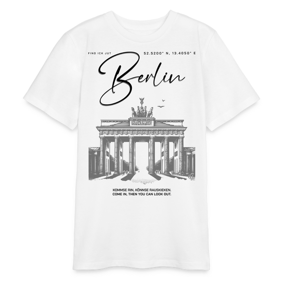 BERLIN-Bio Teenager T-Shirt - Weiß